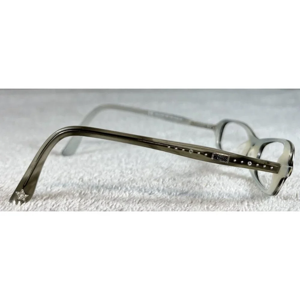 Juicy Couture Italy ZOE 0JQV Light Gray Rectangular Eyeglasses Frames 49-16-135